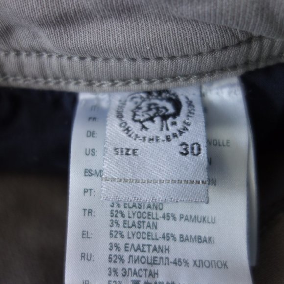 Diesel Grey Bakari Jogg Jeans Size 30 W30 - Picture 13 of 14